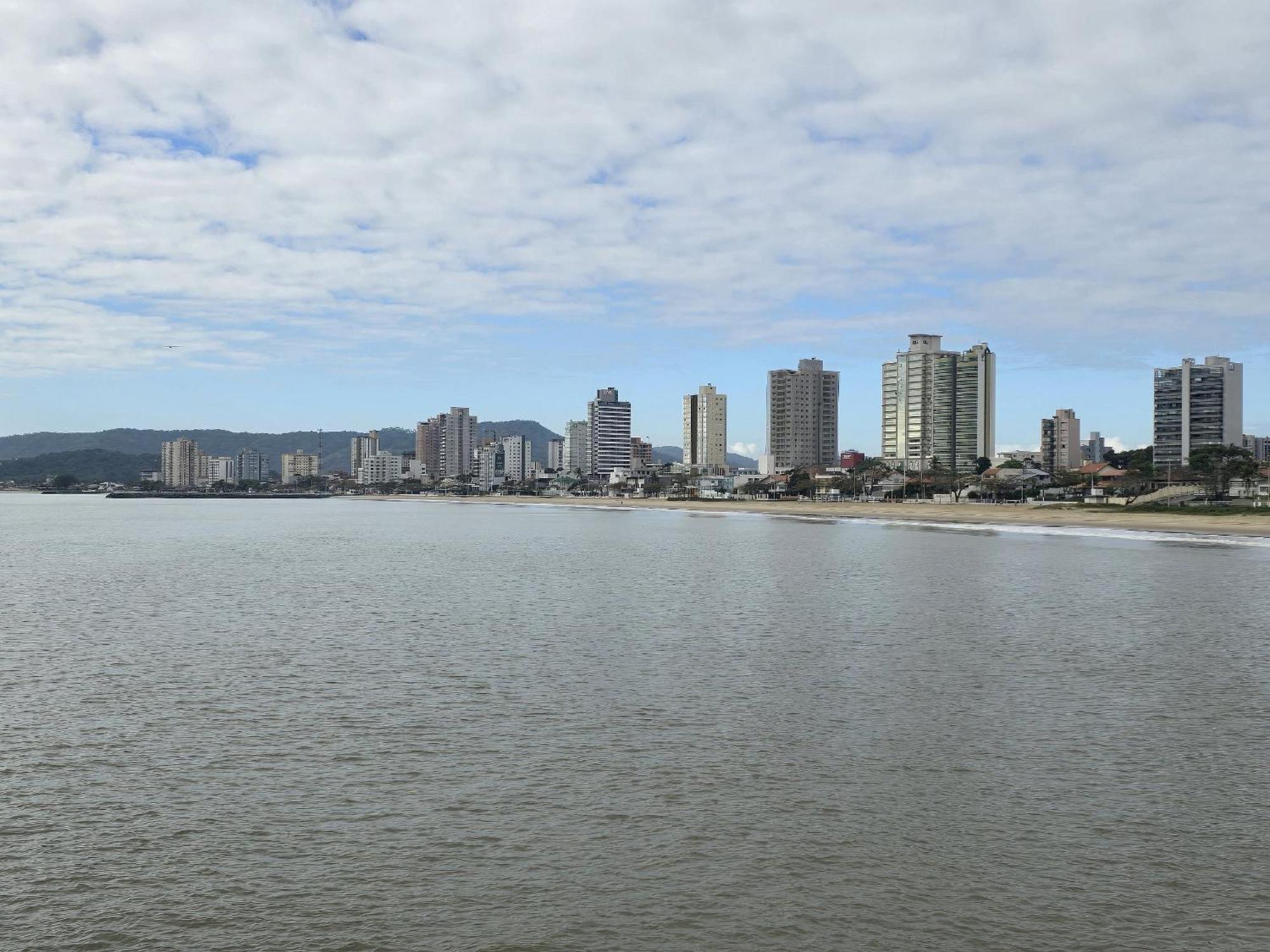 Ap Aloha 501 Vista Mar Da Praia Balneario Piçarras Buitenkant foto