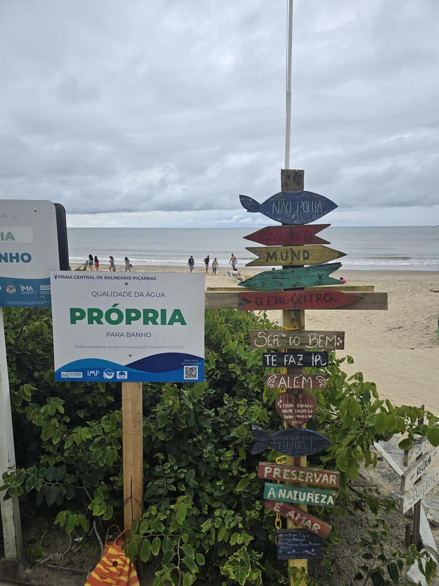 Ap Aloha 501 Vista Mar Da Praia Balneario Piçarras Buitenkant foto